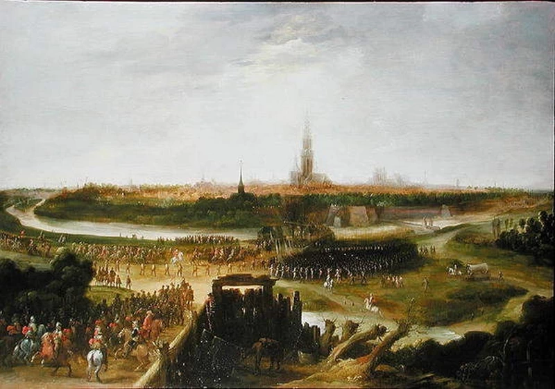 Ingresso del Cardinale Infante in Spagna